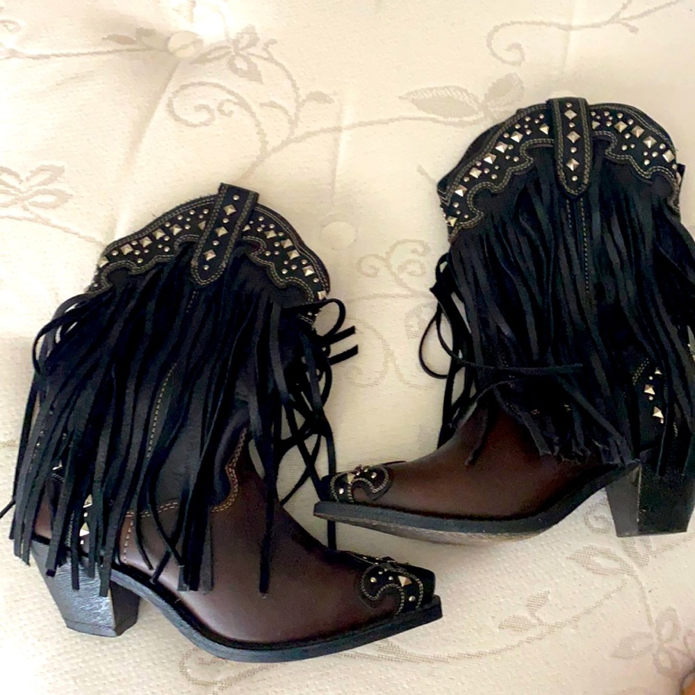 Rockin country fringe boot